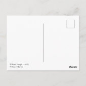 William Morris. Willow Bough. Vintage Vegetation Postkarte (Rückseite)