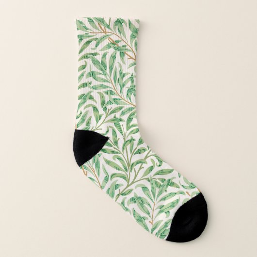 William Morris. Willow Bough. Vintage Vegetation Socken (Links - Innen)