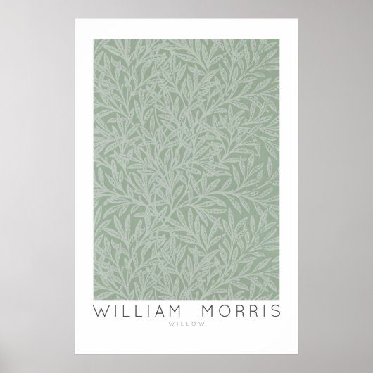 William Morris Willow Bough Wall Art Poster (Vorne)