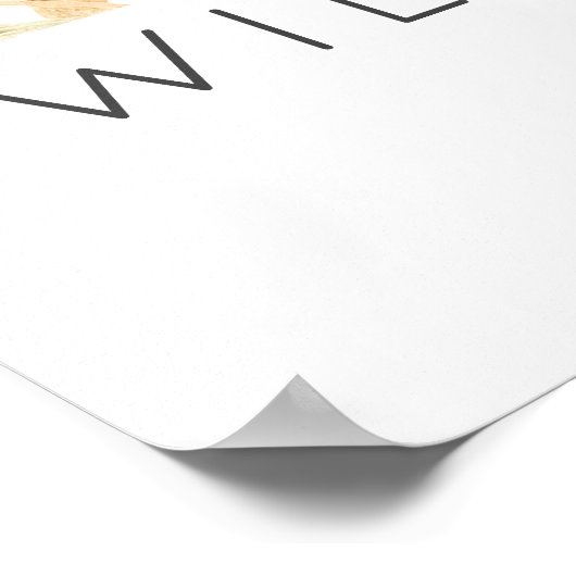 William Morris Willow Bough Wall Art Poster (Ecke)