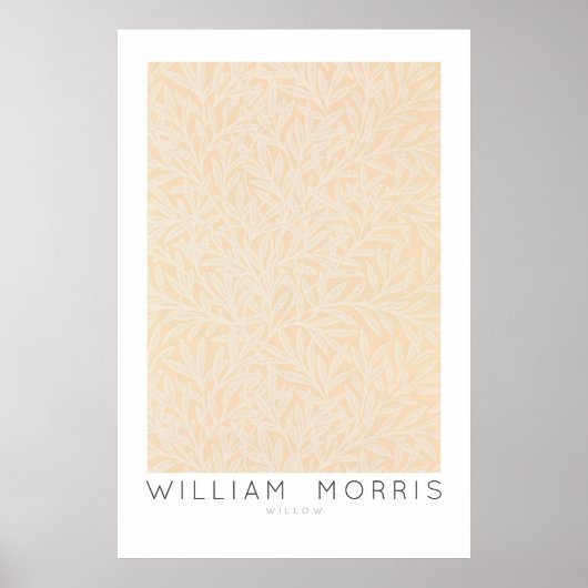 William Morris Willow Bough Wall Art Poster (Vorne)