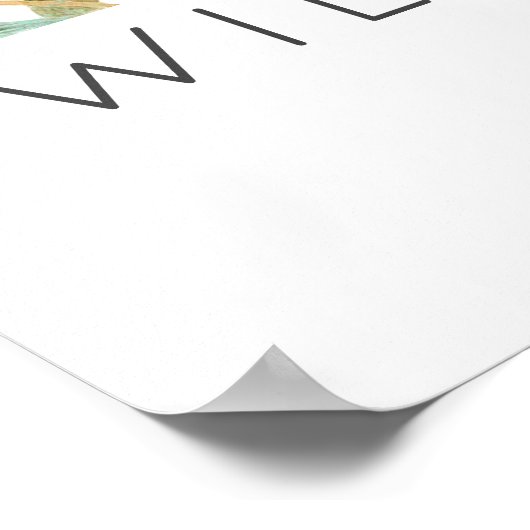 William Morris Willow Bough Wall Art Poster (Ecke)