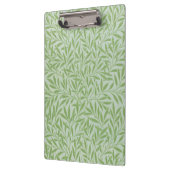 William Morris Willow Flower Classic Green Klemmbrett (Links)