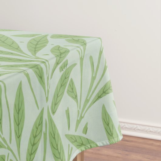 William Morris Willow Flower Classic Green Tischdecke (Beispiel)