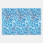 William Morris Willow, Light Blue, Green & Beige Geschenkpapier Set (Vorderseite)