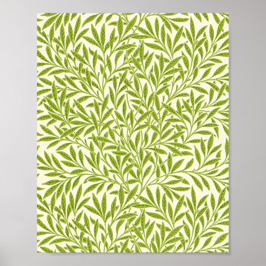 William Morris' Willow-Muster Poster (Vorne)
