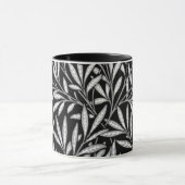 William Morris Willow Muster, Schwarz und Weiß Tasse (Zentrum)