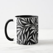 William Morris Willow Muster, Schwarz und Weiß Tasse (Links)
