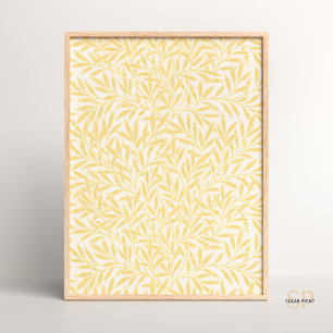 William Morris Willow Nature inspiriert Botanical Poster