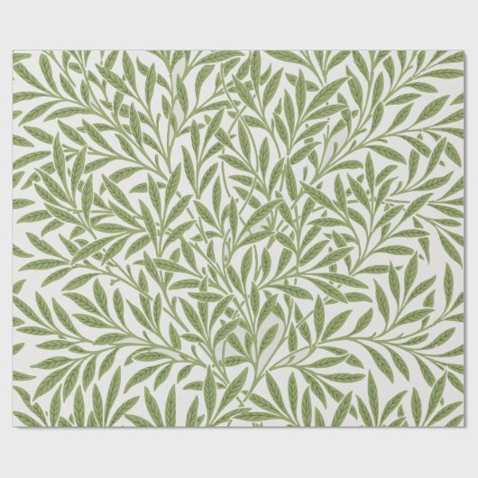 William Morris | Willow Pattern (1874) Geschenkpapier (Flach)