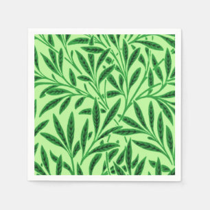 William Morris Willow Pattern, Light Jade Green Serviette