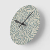 William Morris Willow Runde Wanduhr (Winkel)