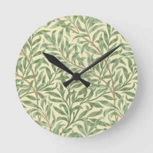 William Morris Willow Runde Wanduhr