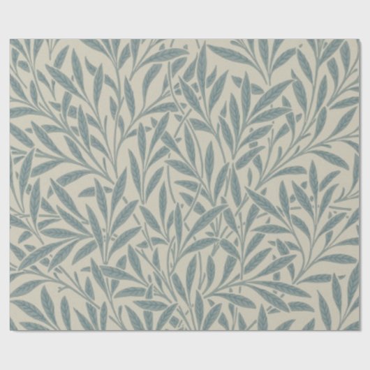 William Morris Willow Slate Geschenkpapier (Flach)
