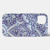 William Morris Windrush Blaues Blumenmuster Case-Mate iPhone Hülle (Rückseite (Horizontal))