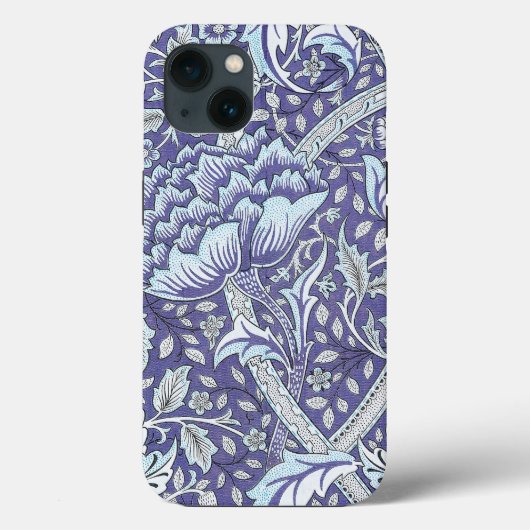 William Morris Windrush Blaues Blumenmuster Case-Mate iPhone Hülle (Rückseite)