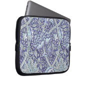 William Morris Windrush Blaues Blumenmuster Laptopschutzhülle (Vorne Rechts)