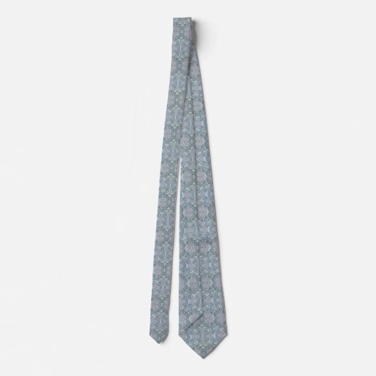 William Morris - Windrush Blue Neck Tie Krawatte (Rückseite)