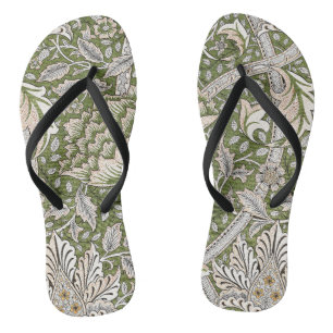 William Morris Windrush Blume Badesandalen