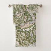 William Morris Windrush Blume Badhandtuch Set (Insitu)