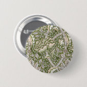 William Morris Windrush Blume Button (Vorne & Hinten)