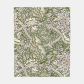 William Morris Windrush Blume Fleecedecke (Vorderseite)