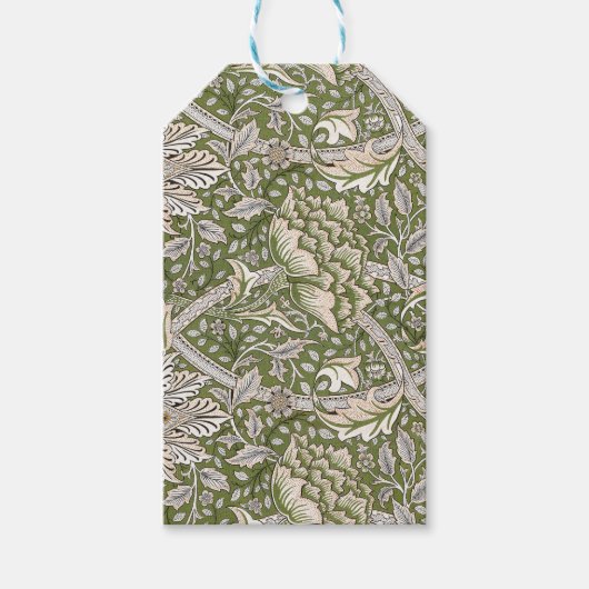 William Morris Windrush Blume Geschenkanhänger (Vorderseite)