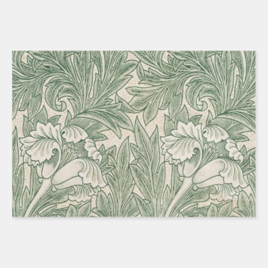 William Morris Windrush Blume Geschenkpapier Set (Vorderseite 2)
