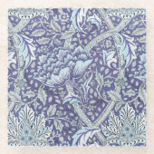 William Morris Windrush Blume Glasuntersetzer (Vorderseite)
