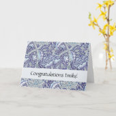 William Morris Windrush Blume Karte (Gelbe Blume)