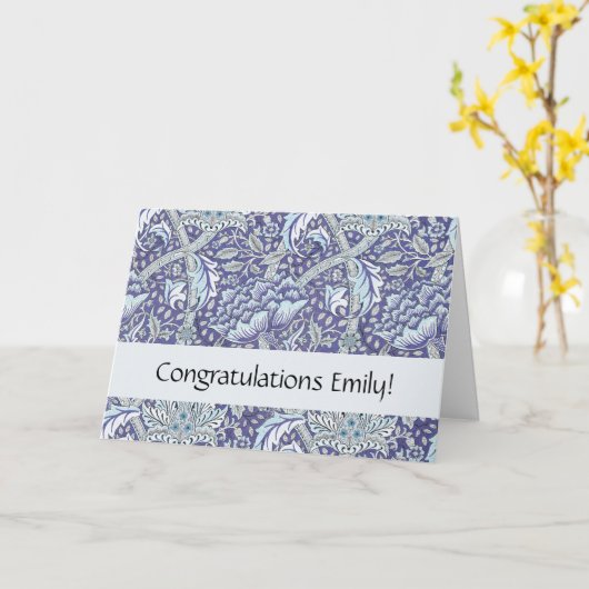 William Morris Windrush Blume Karte (Gelbe Blume)