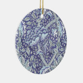 William Morris Windrush Blume Keramik Ornament (Rechts)