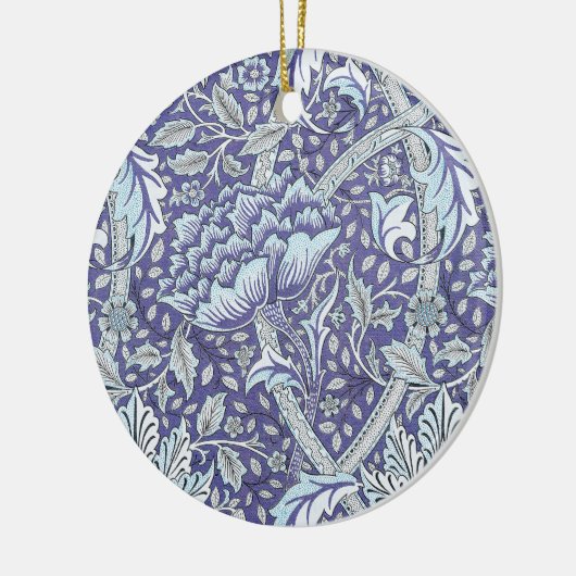 William Morris Windrush Blume Keramik Ornament (Links)