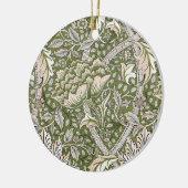 William Morris Windrush Blume Keramik Ornament (Links)