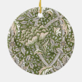 William Morris Windrush Blume Keramik Ornament (Hinten)