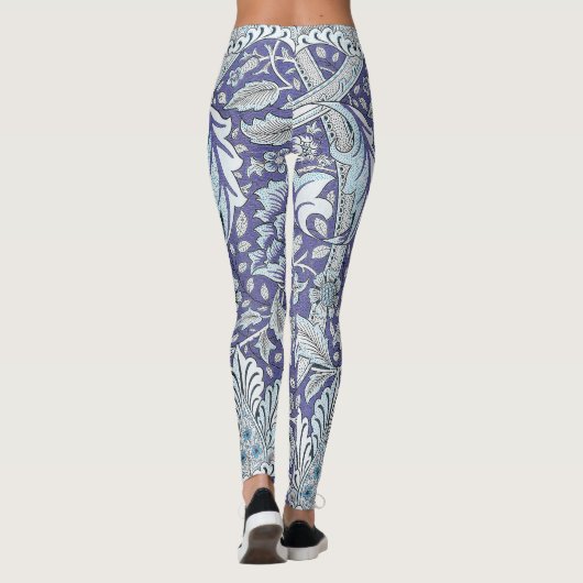 William Morris Windrush Blume Leggings (Rückseite)