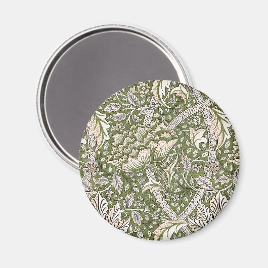 William Morris Windrush Blume Magnet (Vorderseite/Rückseite)