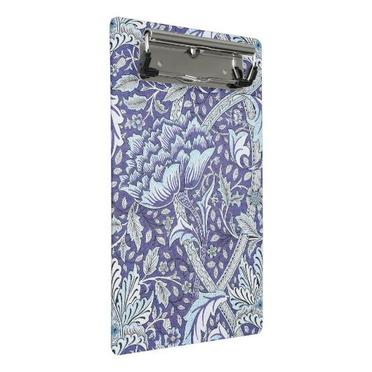 William Morris Windrush Blume Mini Klemmbrett (Schrägansicht)