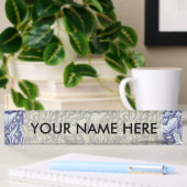 William Morris Windrush Blume Namensplakette