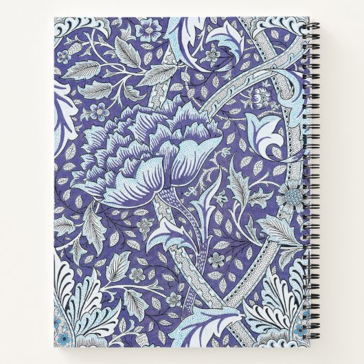 William Morris Windrush Blume Notizblock (Rückseite)
