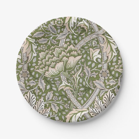 William Morris Windrush Blume Pappteller (Vorderseite)