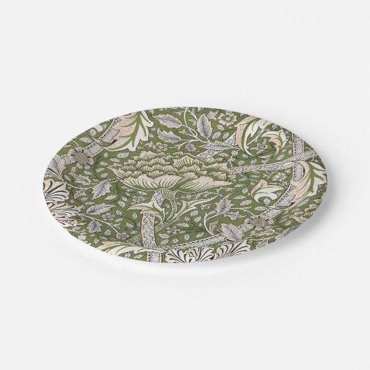 William Morris Windrush Blume Pappteller (Schrägansicht)