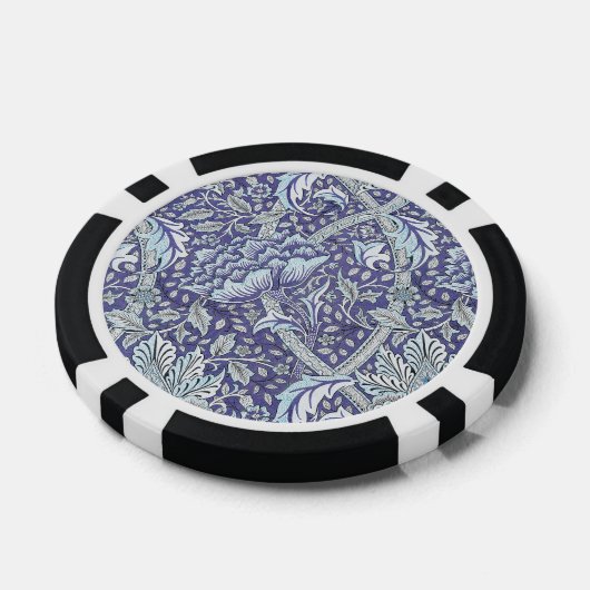 William Morris Windrush Blume Pokerchips (Einzeln)