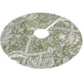 William Morris Windrush Blume Polyester Weihnachtsbaumdecke (Schrägansicht)