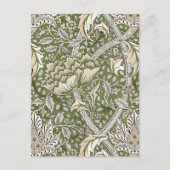 William Morris Windrush Blume Postkarte (Vorderseite)