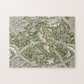 William Morris Windrush Blume Puzzle (Horizontal)