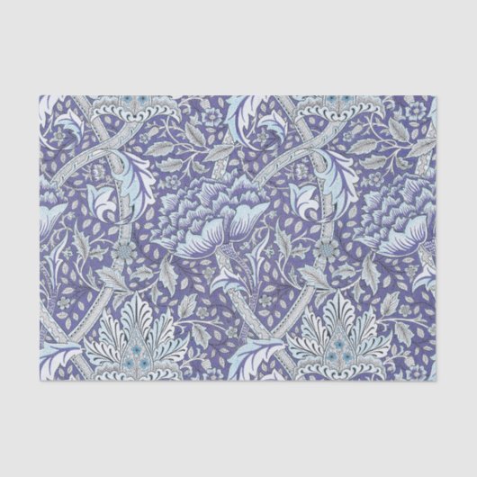 William Morris Windrush Blume Seidenpapier (Vorderseite)