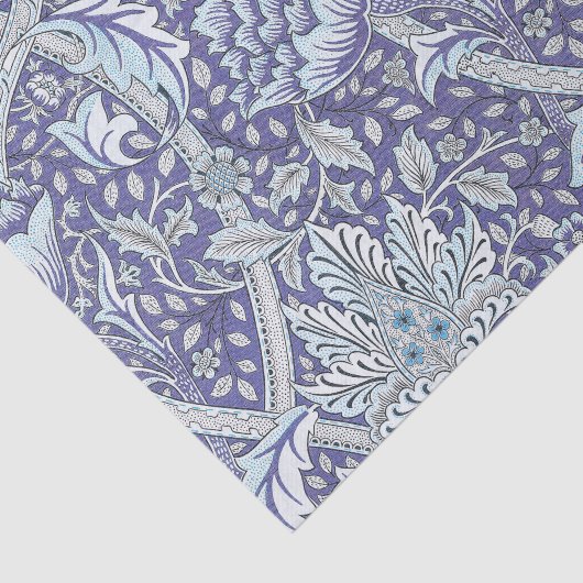 William Morris Windrush Blume Seidenpapier (Ausschnitt)