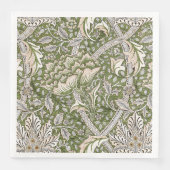 William Morris Windrush Blume Serviette (Vorderseite)