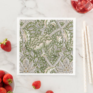 William Morris Windrush Blume Serviette